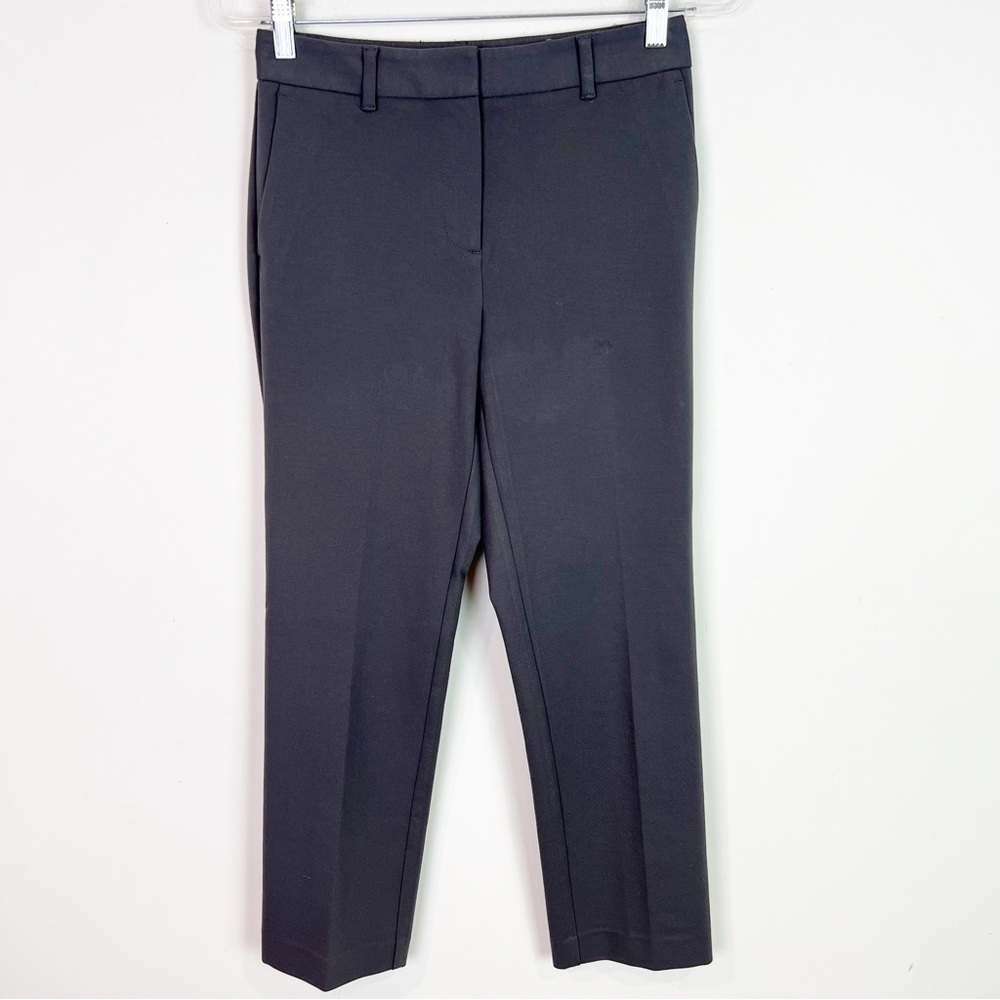 SUNDAY BEST ARITZIA GRAY TAPERED LEG ANKLE DRESS PANTS WOMENS SZ 4